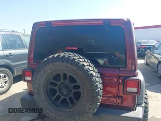 2022 Jeep Wrangler Unlimited High Tide with VIN 1C4HJXDG1NW119356, listed as a IAAI auction lot 41525063 with 18,025 mi miles and . Bid and sale history available at DreamBid. Image 16.