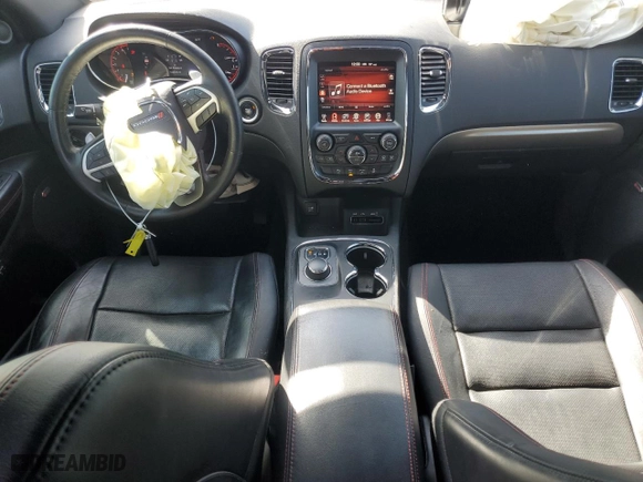 2017 Dodge Durango R/T with VIN 1C4SDHCT6HC883565, listed as a Copart auction lot 47698915 with 102,376 mi miles and Salvage Title. Bid and sale history available at carsss.com. Image 8.