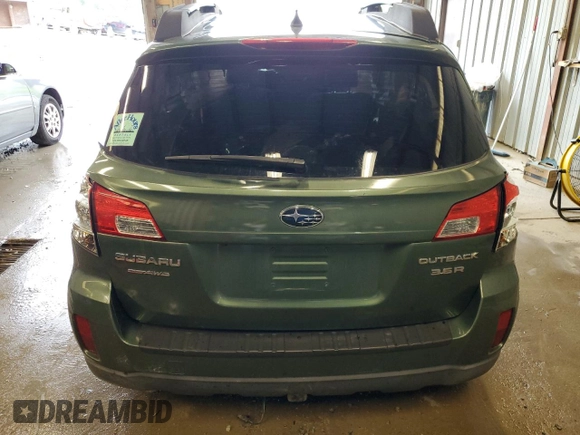 2012 Subaru Outback Limited with VIN 4S4BRDKC7C2237876, listed as a Copart auction lot 59484285 with Not provided miles and Salvage title. Bid and sale history available at DreamBid. Image 6.