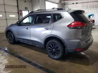 2017 Nissan Rogue SL with VIN 5N1AT2MV1HC802897, listed as a Copart auction lot 54335765 with 62,358 mi miles and Salvage Title. Bid and sale history available at carsss.com. Image 2.