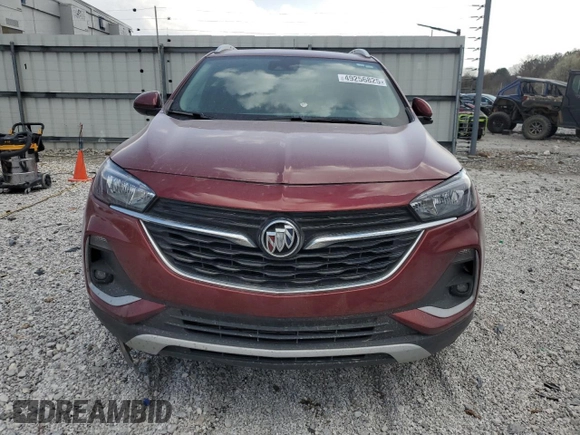 2022 Buick Encore GX Select with VIN KL4MMESL3NB136834, listed as a Copart auction lot 49256825 with 36,462 mi miles and Salvage title. Bid and sale history available at DreamBid. Image 5.