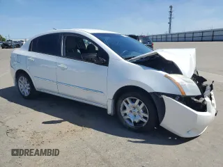 2010 Nissan Sentra S with VIN 3N1AB6AP5AL722326, listed as a Copart auction lot 57353355 with 124,717 mi miles and Salvage title. Bid and sale history available at DreamBid. Image 4.