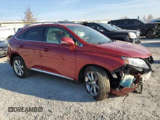 2010 Lexus RX 350 with VIN 2T2BK1BA0AC041889, listed as a Copart auction lot 78606444 with 155,245 mi miles and Salvage title. Bid and sale history available at DreamBid. Image 4.