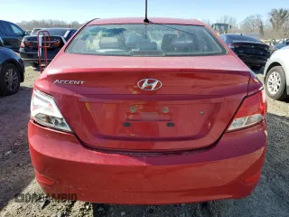 2017 Hyundai Accent Value Edition with VIN KMHCT4AE9HU326630, listed as a Copart auction lot 46260455 with 109,689 mi miles and Salvage Title. Bid and sale history available at carsss.com. Image 6.