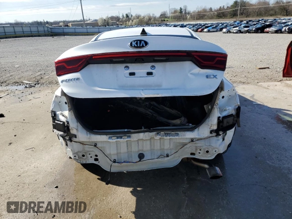 2021 Kia Forte EX with VIN 3KPF54AD0ME374996, listed as a Copart auction lot 49635155 with 102,447 mi miles and Salvage Title. Bid and sale history available at DreamBid. Image 6.