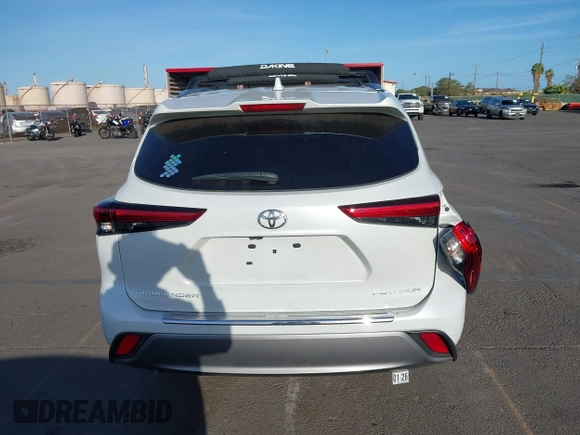 2023 Toyota Highlander L with VIN 5TDKDRAH8PS009638, listed as a IAAI auction lot 42544860 with Not provided miles and . Bid and sale history available at DreamBid. Image 16.