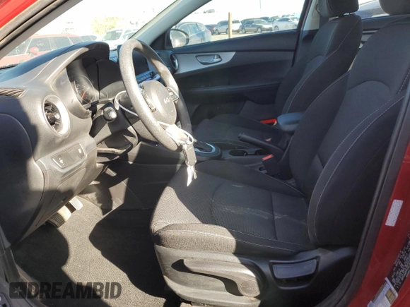 2023 Kia Forte LXS with VIN 3KPF24AD5PE652188, listed as a Copart auction lot 47497435 with 56,446 mi miles and Salvage Title. Bid and sale history available at carsss.com. Image 7.