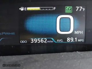 2019 Toyota Prius Prime Plus with VIN JTDKARFP1K3116470, listed as a IAAI auction lot 42026173 with 39,562 mi miles. Bid and sale history available at carsss.com. Image 15.