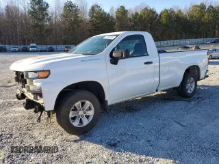 2020 Chevrolet Silverado 1500 Work Truck with VIN 3GCNWAEF2LG299577, listed as a Copart auction lot 43903285 with 139,782 mi miles and Salvage Title. Bid and sale history available at carsss.com. Image 1.
