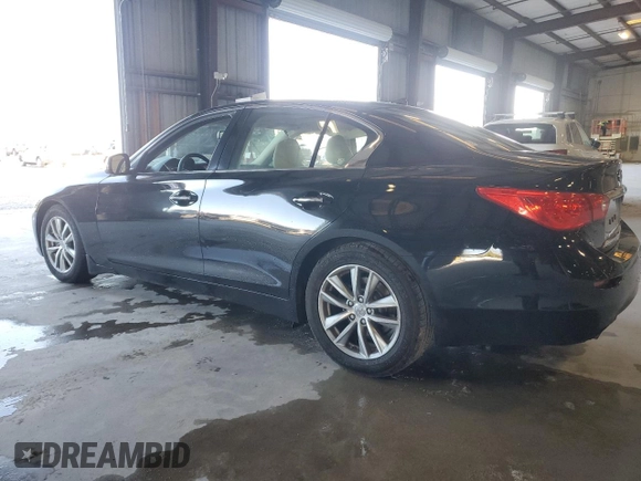 2017 Infiniti Q50 Signature Edition with VIN JN1EV7AP5HM735799, listed as a Copart auction lot 49099925 with 73,007 mi miles and Salvage Title. Bid and sale history available at DreamBid. Image 2.