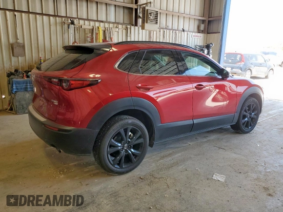 2025 Mazda CX-30 Premium with VIN 3MVDMBDY1SM801827, listed as a Copart auction lot 61619945 with 2,936 mi miles and Salvage title. Bid and sale history available at DreamBid. Image 3.