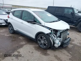 2018 Chevrolet Bolt EV Premier with VIN 1G1FX6S02J4133190, listed as a IAAI auction lot 41363945 with 57,228 mi miles. Bid and sale history available at carsss.com. Image 1.
