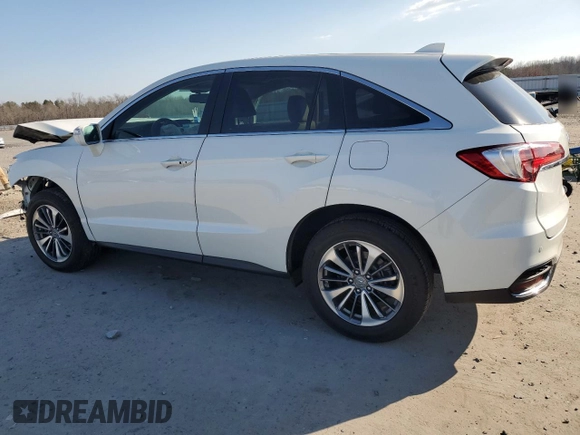 2018 Acura RDX w/Advance Pkg with VIN 5J8TB3H74JL012518, listed as a Copart auction lot 43833485 with 77,828 mi miles and Salvage Title. Bid and sale history available at carsss.com. Image 2.