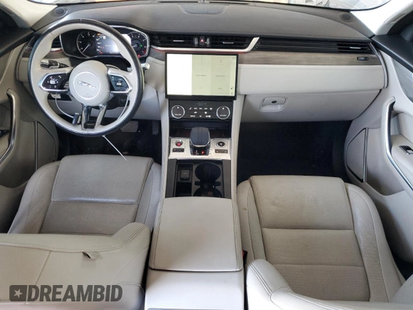 2021 Jaguar F-Pace S with VIN SADCJ2EU5MA664381, listed as a Copart auction lot 45389385 with 67,784 mi miles and Salvage title. Bid and sale history available at DreamBid. Image 8.
