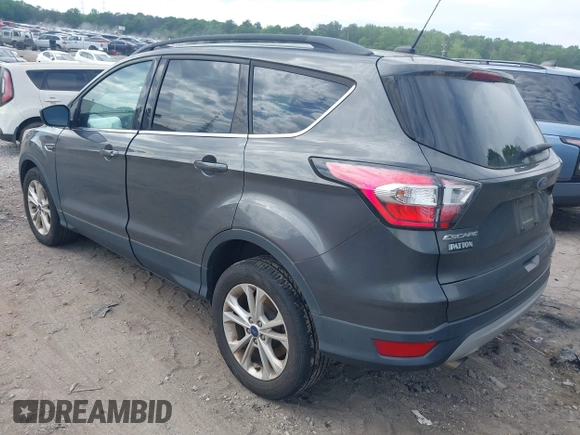 2017 Ford Escape SE with VIN 1FMCU0GD6HUA45583, listed as a IAAI auction lot 42070398 with 222,735 mi miles. Bid and sale history available at carsss.com. Image 3.