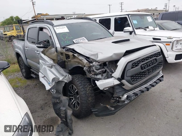 2017 Toyota Tacoma SR5 with VIN 3TMCZ5AN5HM074727, listed as a IAAI auction lot 41976419 with 102,600 mi miles. Bid and sale history available at carsss.com. Image 1.
