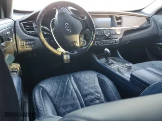 2015 Kia K900 Luxury with VIN KNALW4D46F6027271, listed as a Copart auction lot 88256555 with 118,805 mi miles and Salvage Title. Bid and sale history available at carsss.com. Image 8.