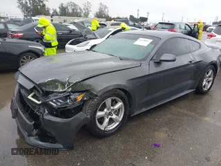 2017 Ford Mustang V6 with VIN 1FA6P8AMXH5227044, listed as a IAAI auction lot 41570817 with 80,997 mi miles and . Bid and sale history available at carsss.com. Image 17.