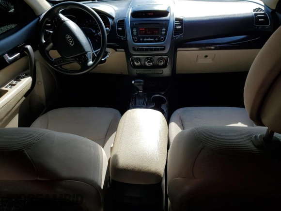 2015 Kia Sorento LX with VIN 5XYKT3A6XFG640952, listed as a Copart auction lot 53365165 with 126,266 mi miles and Salvage Title. Bid and sale history available at carsss.com. Image 8.