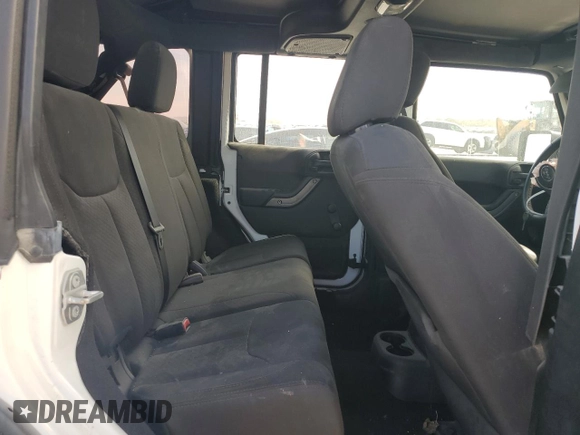 2018 Jeep Wrangler JK Unlimited Sport S with VIN 1C4BJWDG7JL865323, listed as a Copart auction lot 82657514 with 15,408 mi miles and Salvage Title. Bid and sale history available at carsss.com. Image 11.
