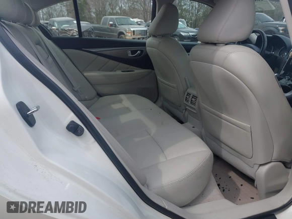 2017 Infiniti Q50 3.0t Premium with VIN JN1EV7AR8HM839141, listed as a IAAI auction lot 41803774 with 109,893 mi miles. Bid and sale history available at carsss.com. Image 8.