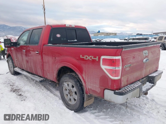 2011 Ford F-150 XLT with VIN 1FTFW1ET8BFA95473, listed as a IAAI auction lot 41262960 with 214,438 mi miles. Bid and sale history available at carsss.com. Image 3.