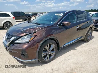 2020 Nissan Murano Platinum with VIN 5N1AZ2DJ8LN160140, listed as a Copart auction lot 65930285 with 84,401 mi miles and Salvage title. Bid and sale history available at DreamBid. Image 1.