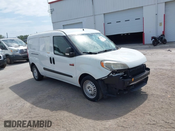 2017 Ram ProMaster City Cargo Tradesman with VIN ZFBERFAB4H6E68519, listed as a IAAI auction lot 42175891 with 152,010 mi miles and . Bid and sale history available at DreamBid. Image 1.
