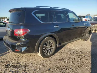 2020 Nissan Armada SL with VIN JN8AY2ND1L9108135, listed as a Copart auction lot 79251764 with 72,989 mi miles and Clean Title. Bid and sale history available at carsss.com. Image 3.