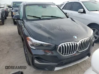 2022 BMW X1 sDrive28i with VIN WBXJG7C00N5V11452, listed as a Copart auction lot 76999614 with 0 mi miles and Non Repairable. Bid and sale history available at carsss.com. Image 5.
