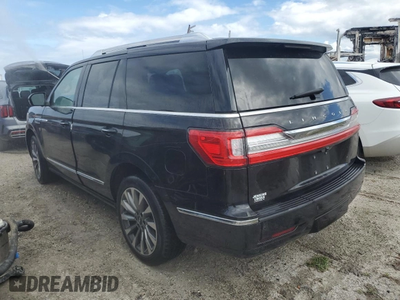 2020 Lincoln Navigator Reserve z VIN 5LMJJ2LT5LEL03276, wystawiony jako Copart lot #76548834 z przebiegiem 23 646 mil mil oraz Nie do naprawy • Non repairable. Historia ofert i sprzedaży dostępna na DreamBid. Obrazek 2.