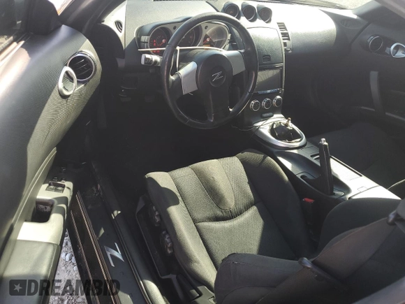 2007 Nissan 350Z with VIN JN1BZ34D27M501359, listed as a Copart auction lot 83953774 with 184,017 mi miles and Non Repairable. Bid and sale history available at DreamBid. Image 8.
