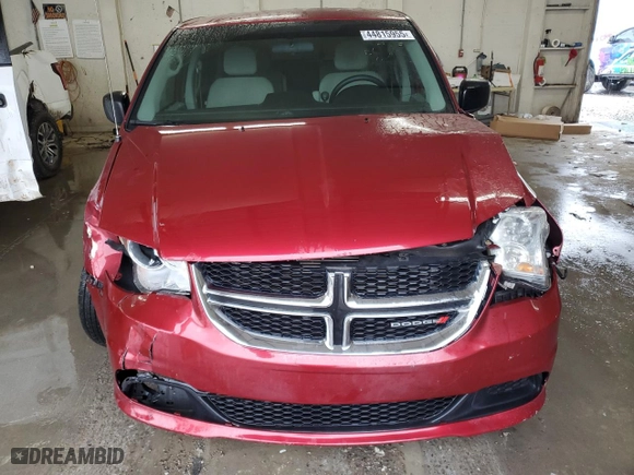 2014 Dodge Grand Caravan SXT with VIN 2C4RDGBGXER109819, listed as a Copart auction lot 44815955 with 125,571 mi miles and Salvage Title. Bid and sale history available at carsss.com. Image 5.