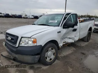 2005 Ford F-150 XL with VIN 1FTRF12W65NB56941, listed as a Copart auction lot 52200065 with 164,464 mi miles and Salvage title. Bid and sale history available at DreamBid. Image 1.