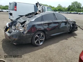 2020 Honda Accord Sport with VIN 1HGCV2F33LA007522, listed as a Copart auction lot 58255955 with Not provided miles and Salvage title. Bid and sale history available at DreamBid. Image 3.