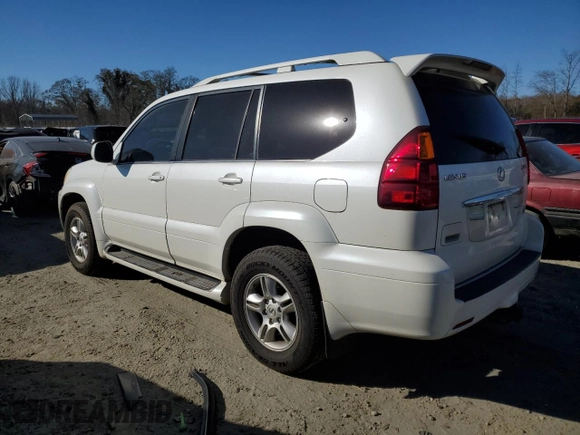 2004 Lexus GX 470 with VIN JTJBT20X440049424, listed as a Copart auction lot 83840784 with 251,606 mi miles and Salvage Title. Bid and sale history available at carsss.com. Image 2.