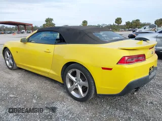2015 Chevrolet Camaro LT with VIN 2G1FF3D35F9298048, listed as a IAAI auction lot 41649182 with 90,097 mi miles. Bid and sale history available at carsss.com. Image 3.