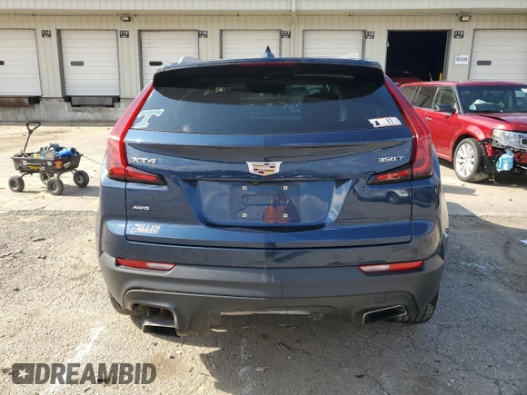 2020 Cadillac XT4 AWD Luxury with VIN 1GYFZBR41LF072810, listed as a Copart auction lot 46290883 with 28,258 mi miles and . Bid and sale history available at carsss.com. Image 6.