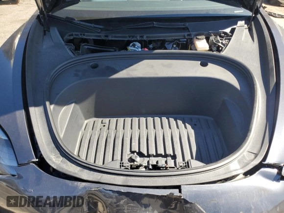 2022 Tesla Model 3 with VIN 5YJ3E1EA5NF339769, listed as a Copart auction lot 47111685 with 44,087 mi miles and Salvage Title. Bid and sale history available at DreamBid. Image 11.