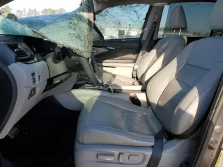 2021 Honda Pilot Elite with VIN 5FNYF6H06MB041491, listed as a Copart auction lot 46832545 with 95,769 mi miles and Salvage Title. Bid and sale history available at carsss.com. Image 7.