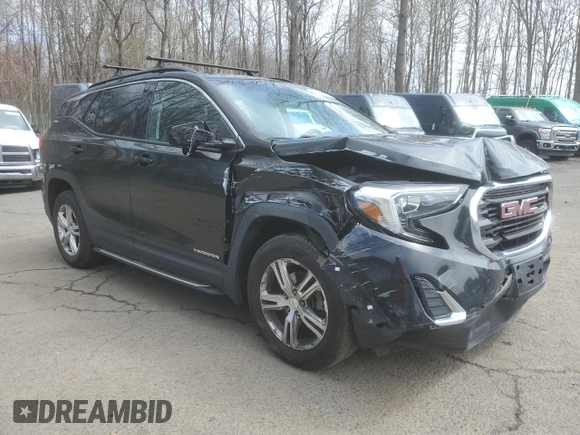 2018 GMC Terrain SLE z VIN 3GKALTEV6JL301849, wystawiony jako Copart lot #54121305 z przebiegiem 116 426 mil mil oraz Szkody całkowita. Historia ofert i sprzedaży dostępna na DreamBid. Obrazek 4.