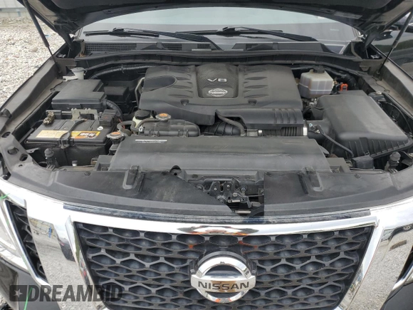 2018 Nissan Armada Platinum with VIN JN8AY2NF8JX300128, listed as a Copart auction lot 72628494 with 145,379 mi miles and Salvage Title. Bid and sale history available at carsss.com. Image 12.