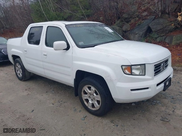 2008 Honda Ridgeline RTL with VIN 2HJYK16528H509919, listed as a IAAI auction lot 41978431 with 163,684 mi miles. Bid and sale history available at carsss.com. Image 1.