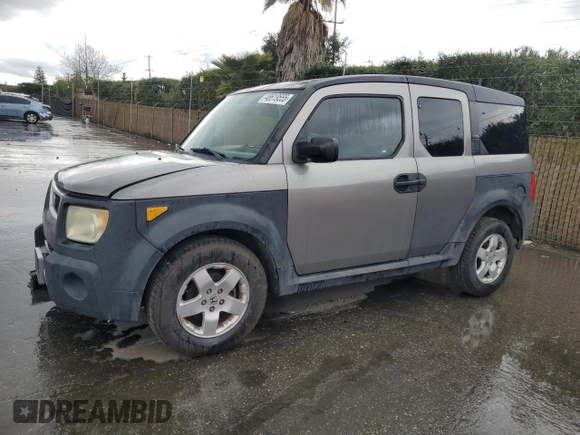 2005 Honda Element EX with VIN 5J6YH18625L008059, listed as a Copart auction lot 48619555 with 132,684 mi miles and Salvage Title. Bid and sale history available at DreamBid. Image 1.