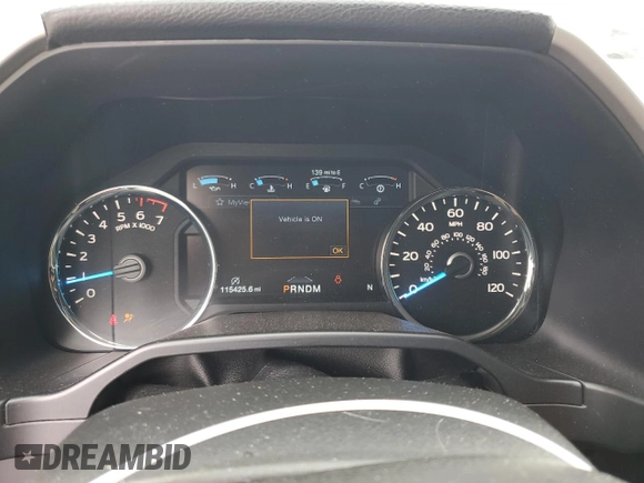 2017 Ford F-150 XL with VIN 1FTEW1EG2HKC06484, listed as a Copart auction lot 60051635 with 115,425 mi miles and Salvage title. Bid and sale history available at DreamBid. Image 9.