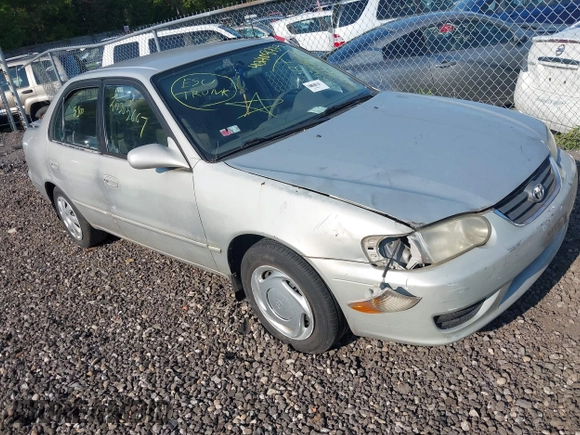 2001 Toyota Corolla CE with VIN 2T1BR12E61C473602, listed as a IAAI auction lot 42408733 with Not provided miles and . Bid and sale history available at DreamBid. Image 1.