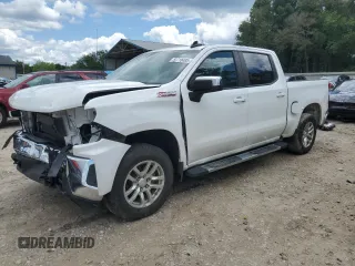 2020 Chevrolet Silverado 1500 LT z VIN 3GCUYDED8LG225943, wystawiony jako Copart lot #55718485 z przebiegiem 133 072 mil mil oraz Nie do naprawy • Non repairable. Historia ofert i sprzedaży dostępna na DreamBid. Obrazek 1.
