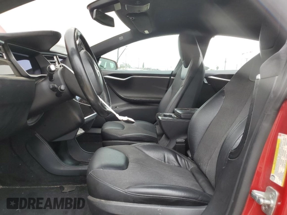 2016 Tesla Model S 70 with VIN 5YJSA1E18GF131881, listed as a Copart auction lot 54513134 with 133,785 mi miles and Salvage title. Bid and sale history available at DreamBid. Image 7.
