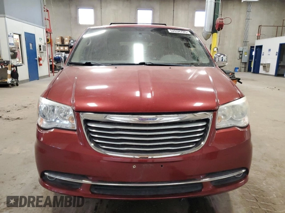 2015 Chrysler Town & Country Limited Platinum with VIN 2C4RC1GG6FR708419, listed as a Copart auction lot 52634785 with 56,715 mi miles and Salvage Title. Bid and sale history available at DreamBid. Image 5.