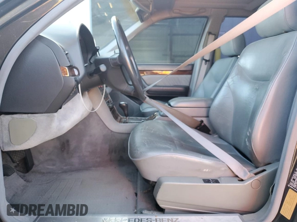 1995 Mercedes-Benz S with VIN WDBGA43E8SA250480, listed as a Copart auction lot 42456795 with Not Provided miles and Clean Title. Bid and sale history available at DreamBid. Image 7.